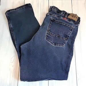 Wrangler straight fit blue denim jeans Size 36